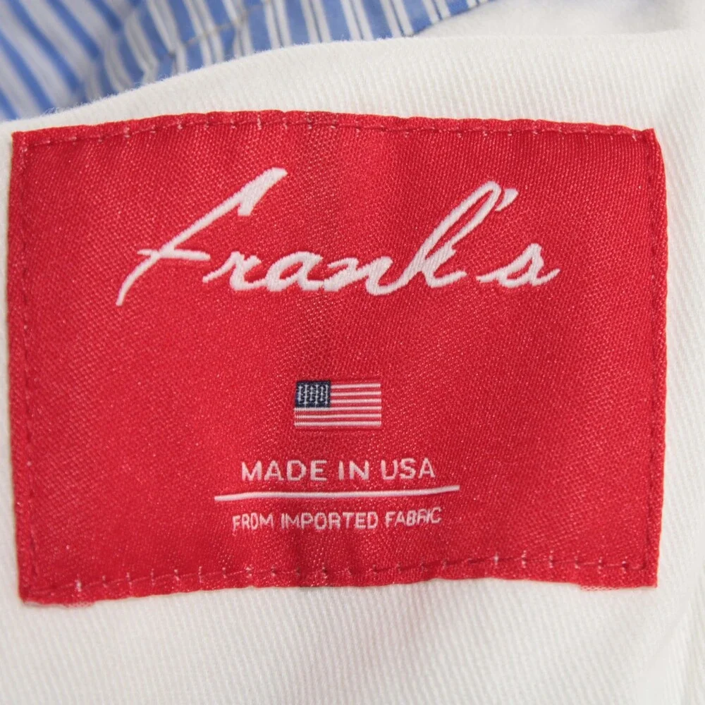 Frank's Pants NWT Chinos / Casual Khaki Pants Size 36 US in Beige Cotton Blend